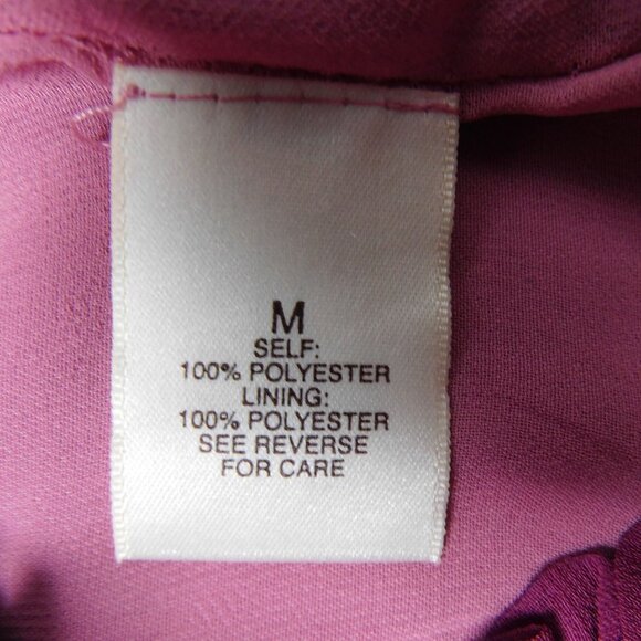 Women's Arden B Purple Sleeveless Shirt/Blouse Sz. M - Picture 8 of 8